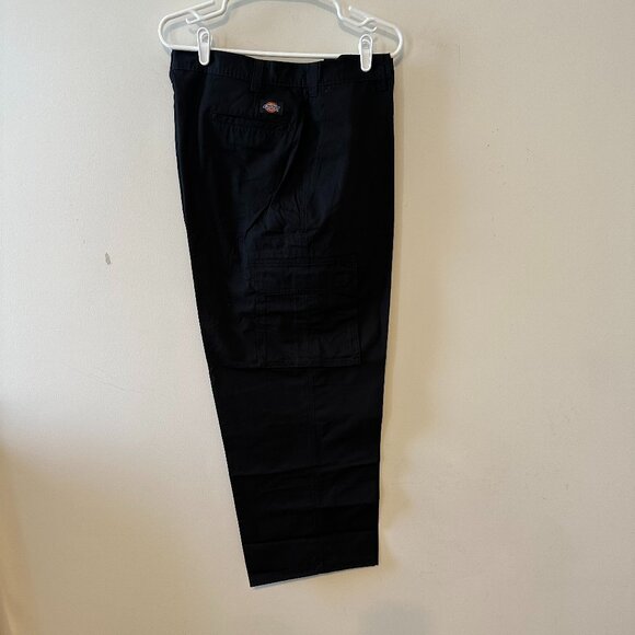 Dickies Men's Cargo Pants Black Workwear Size 38X32 RN20697 - Picture 4 of 12